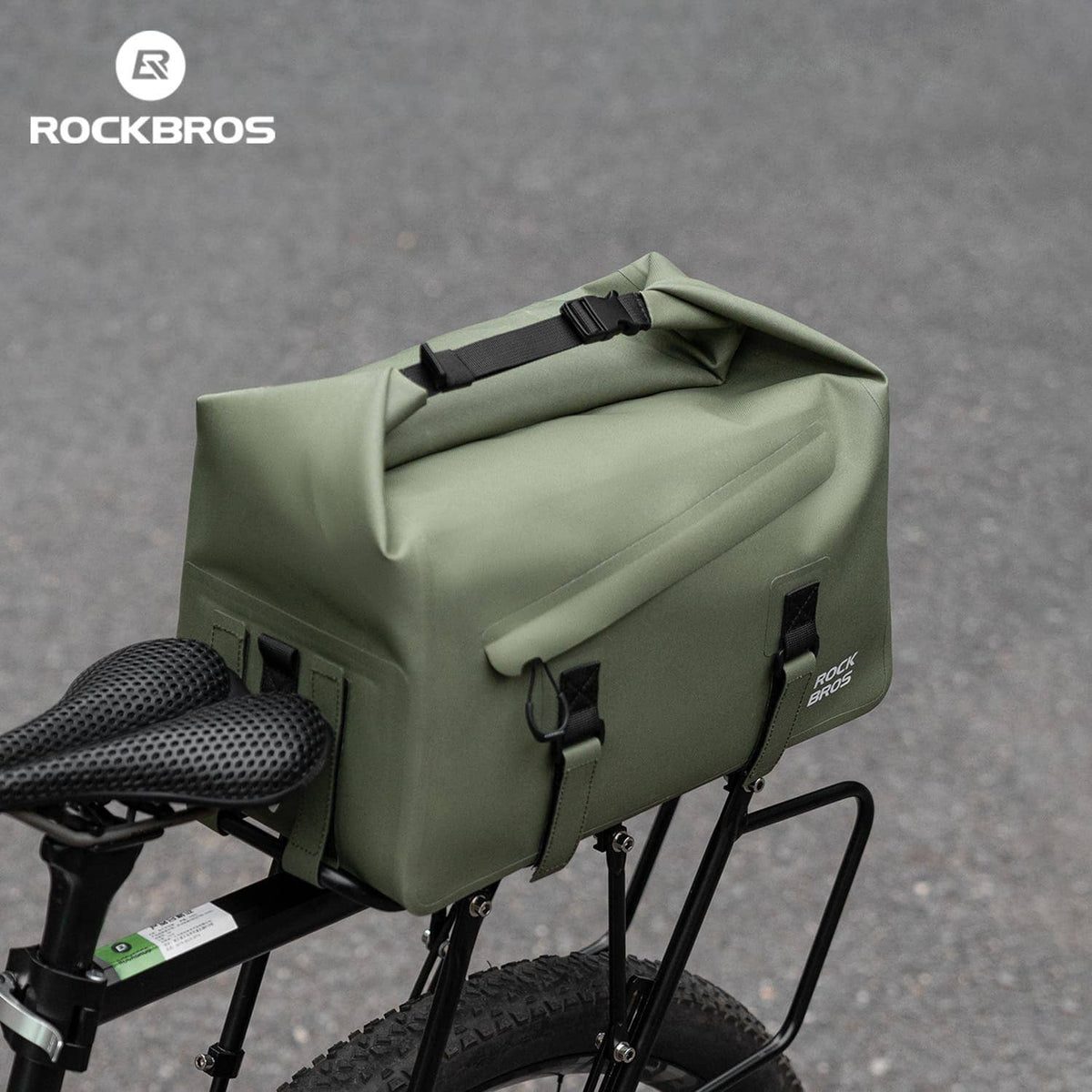 RideMate Bike Rear Rack Bag-16L 16