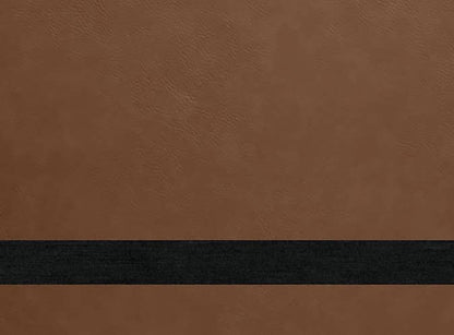 Smith Lake Leatherette + Metal Keychain