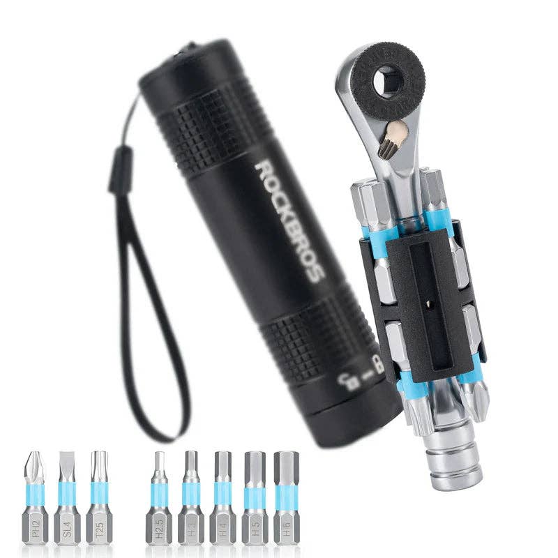 Compact Ratchet Bike Tool Kit 1