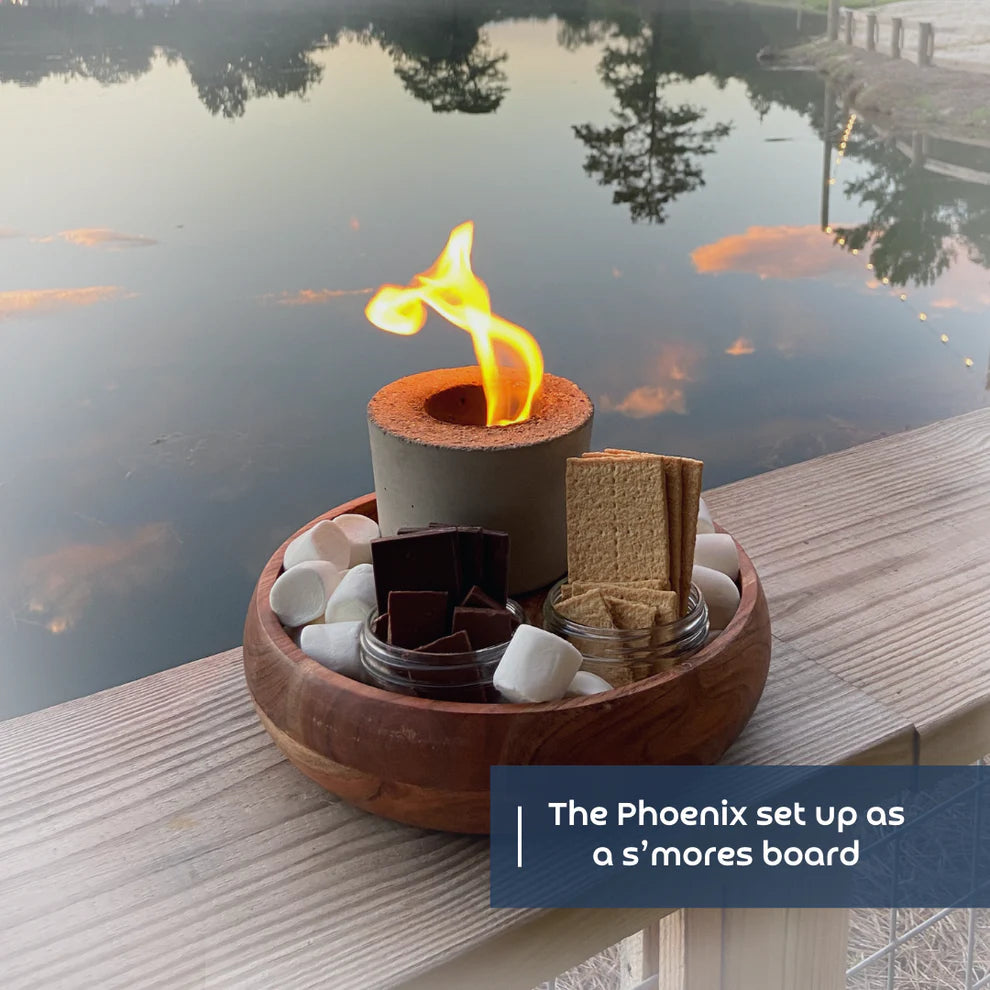 Simply Lit Fire Pots Phoenix (4” x 5”) – A compact, 7-pound 3