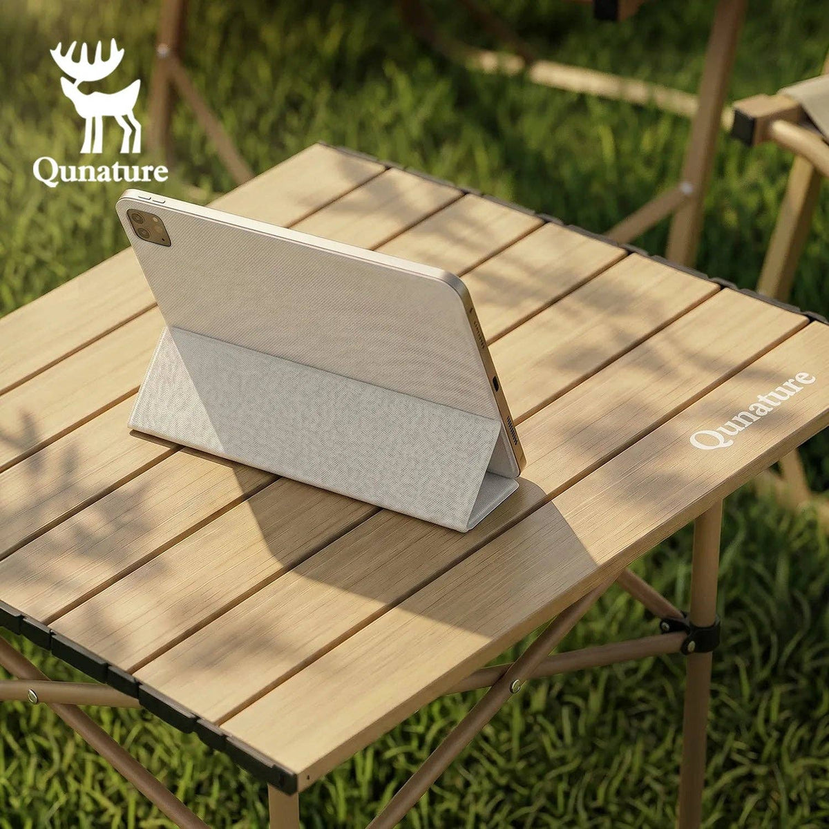Thickened Steel Portable Folding Table 15