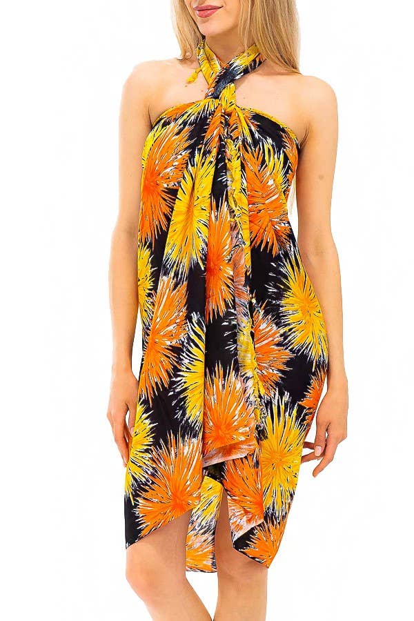 Over Sized Cooling Cotton Sarong Wrap Scarf 4