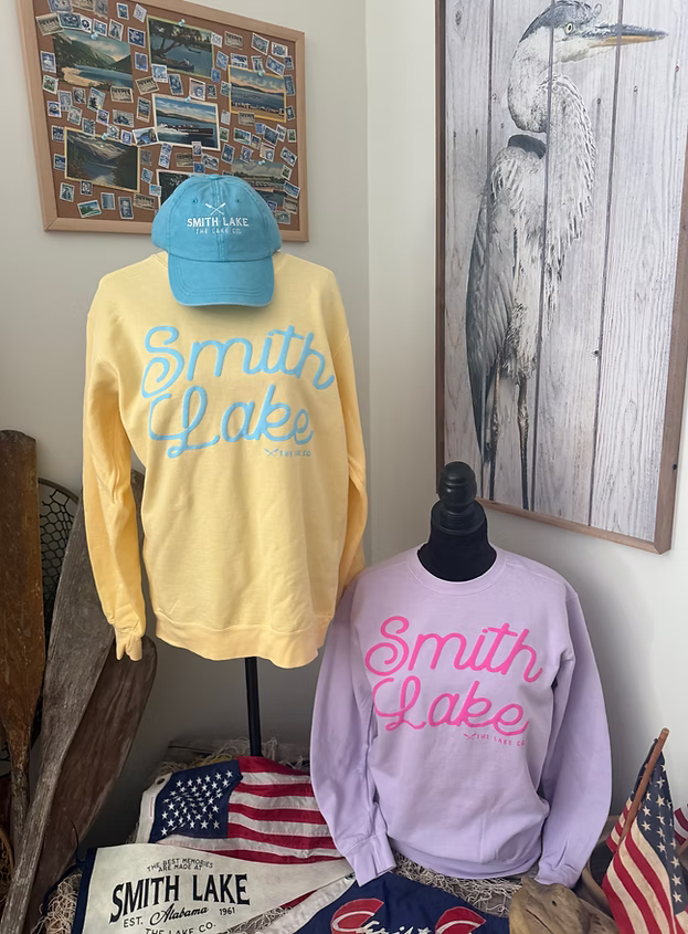 Smith Lake Sweatshirts - PUFF Ink! (Comfort Colors Brand) 3
