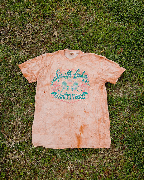 Retro Surfer Sunset Smith Lake Tee by The Lake Co.
