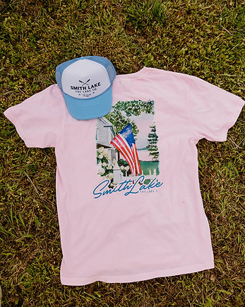 2025 Smith Lake American Flag Tee - The Lake Co. 3