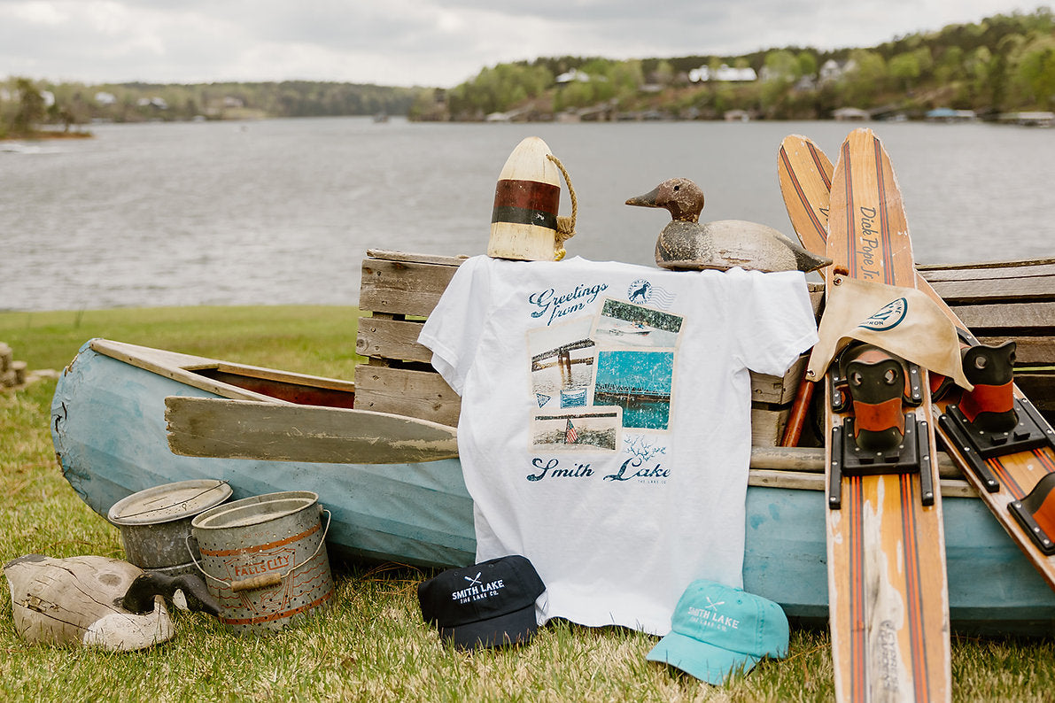 Post Card Collection Smith Lake Tee from the Lake Co. 4