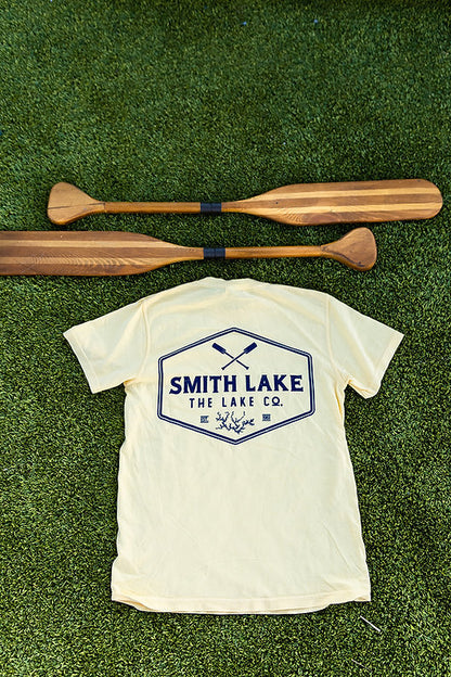 The Lake Co. Crossed Oars Smith Lake Short Sleeve Tee