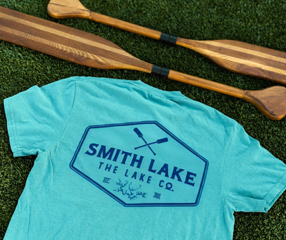 The Lake Co. Crossed Oars Smith Lake Short Sleeve Tee