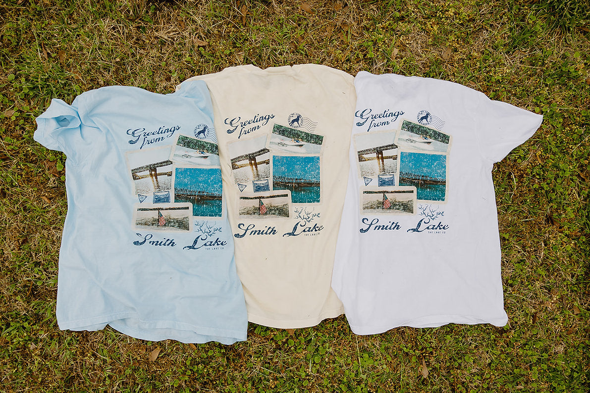 Post Card Collection Smith Lake Tee from the Lake Co. 3