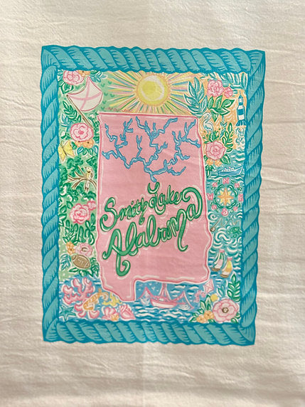 Sweet Home Smith Lake Tea Towels 1