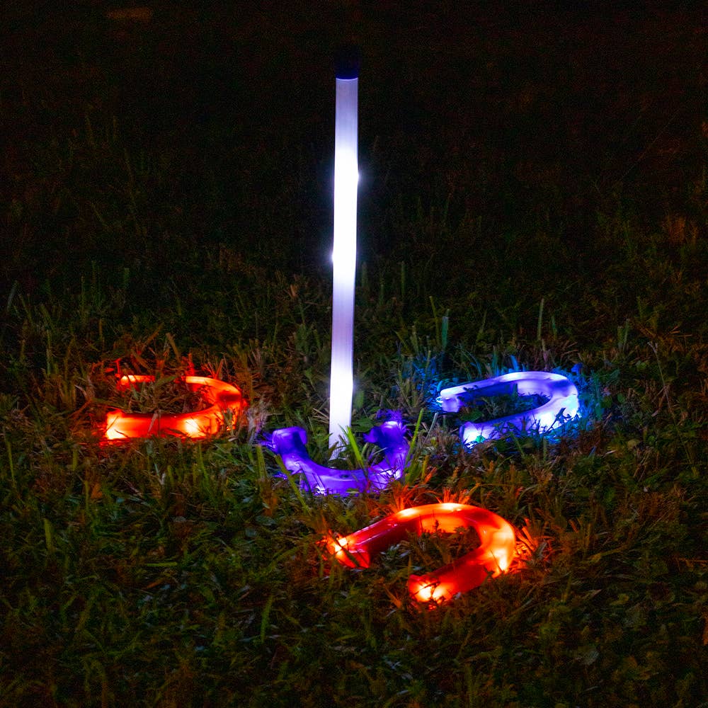 YardCandy Illuminated Horseshoes 5