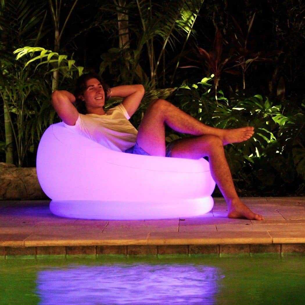 AirCandy Illuminated Color Changing LED Chair with Remote
