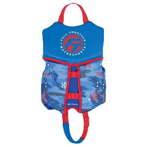 Full Throttle Child Rapid-Dry Flex-Back Life Jacket 33-55lb 4