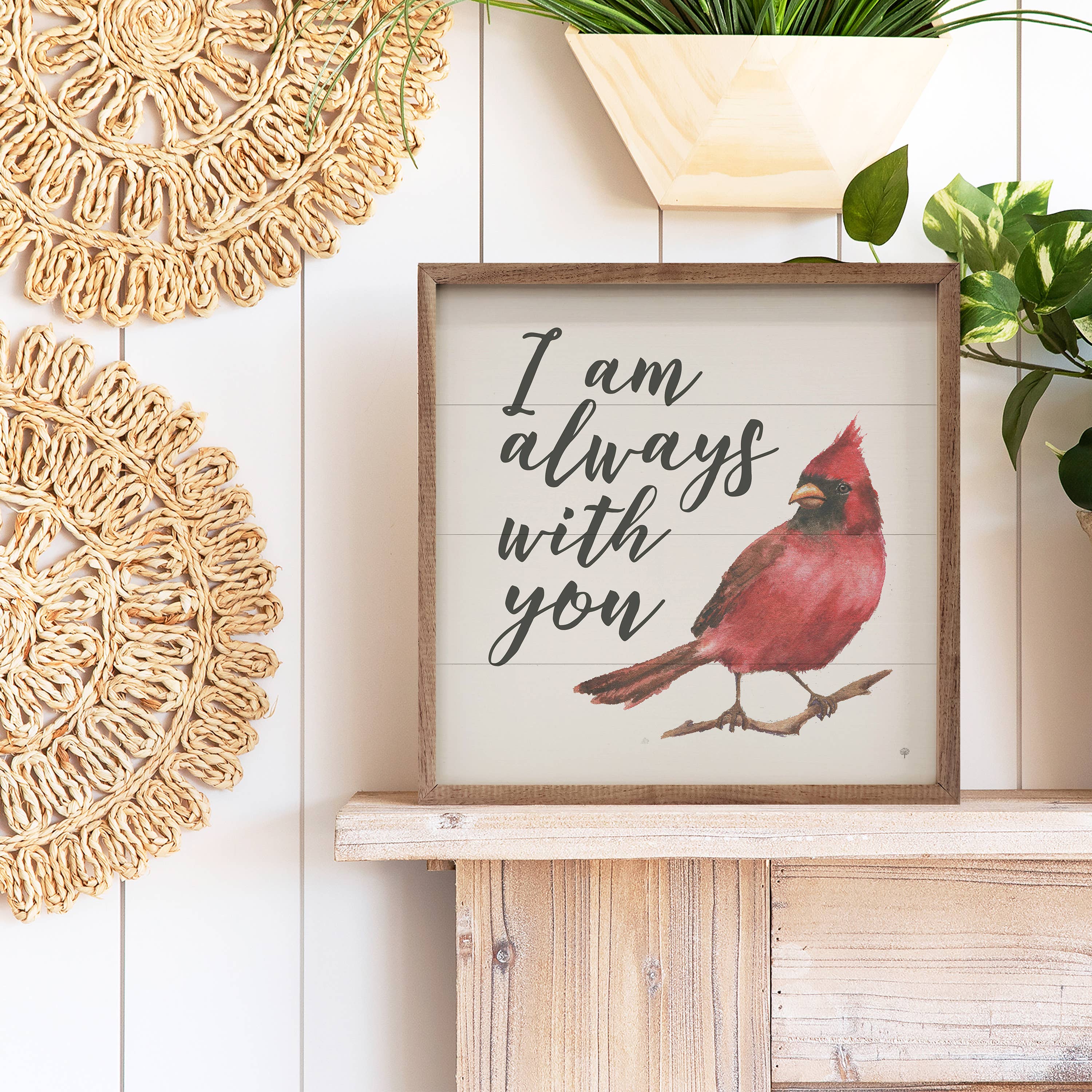 I Am Always With You Cardinal White