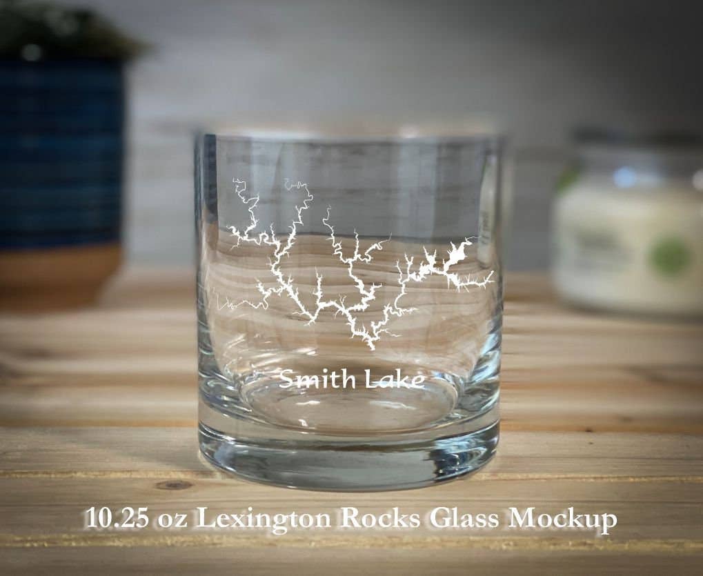 Smith Lake Alabama  - 10.25 oz Rocks Glass