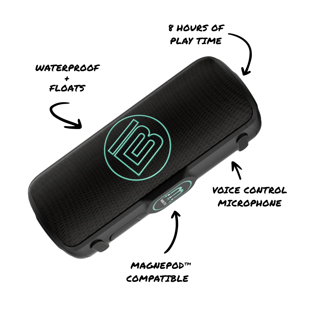 BOTE MAGNEBoom Surge Waterproof Speaker 2