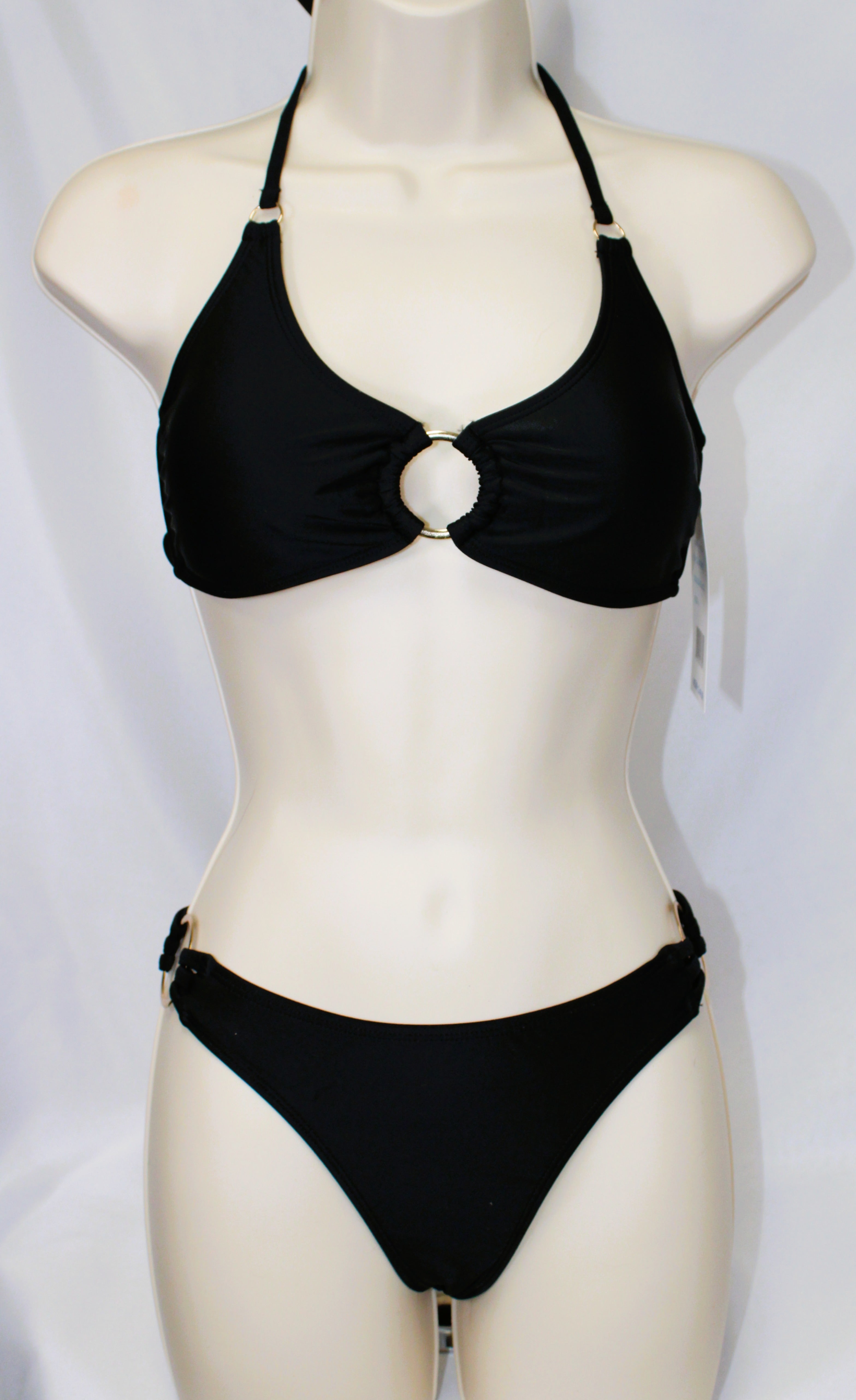 Solid Color O-Ring PIO Bikini Bottom 5