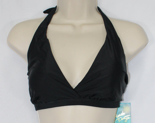 Women's Bikini Halter Top Classic Black