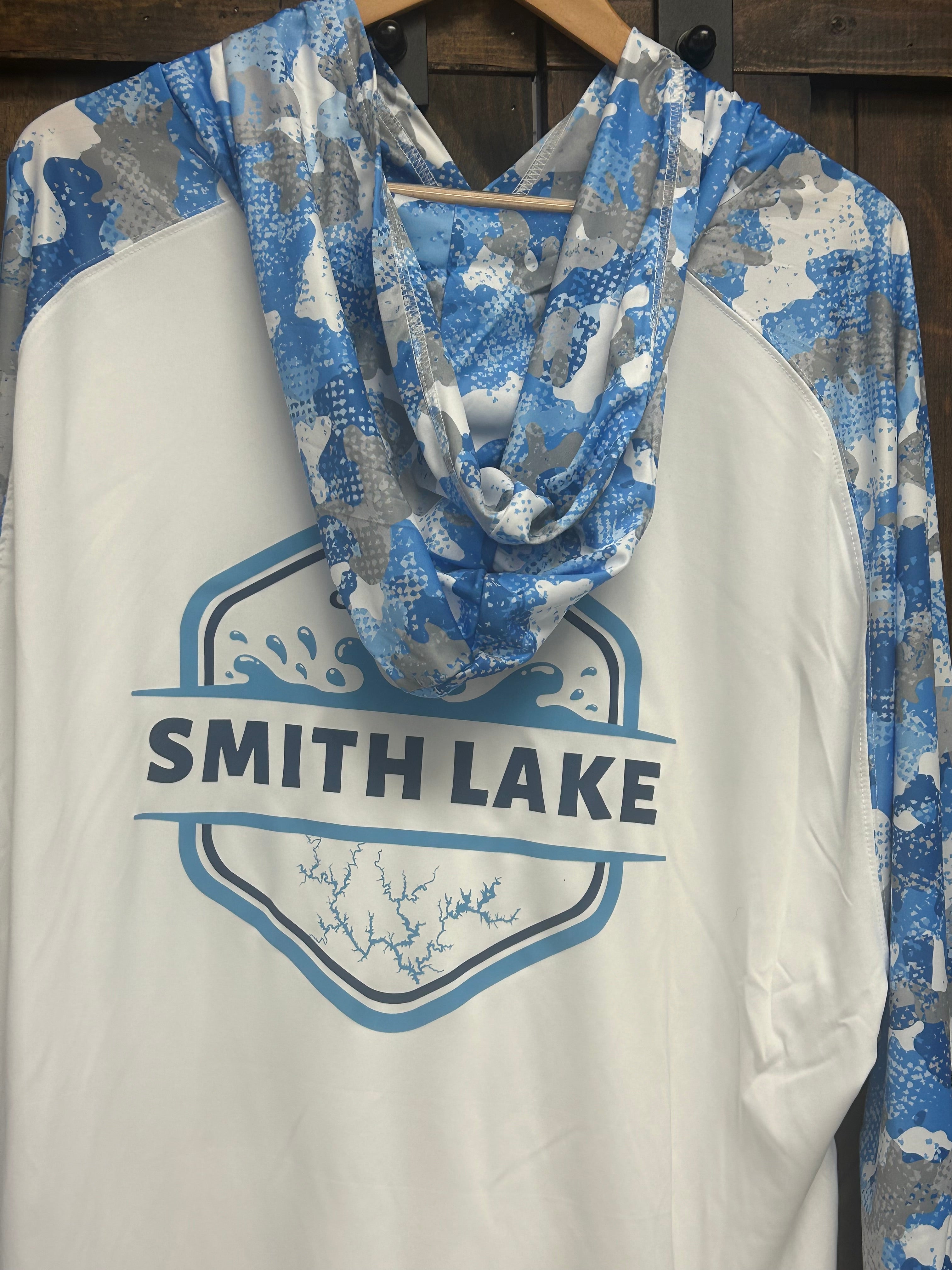 Smith Lake Extreme Performance Shirt - White/Lake Camo 5