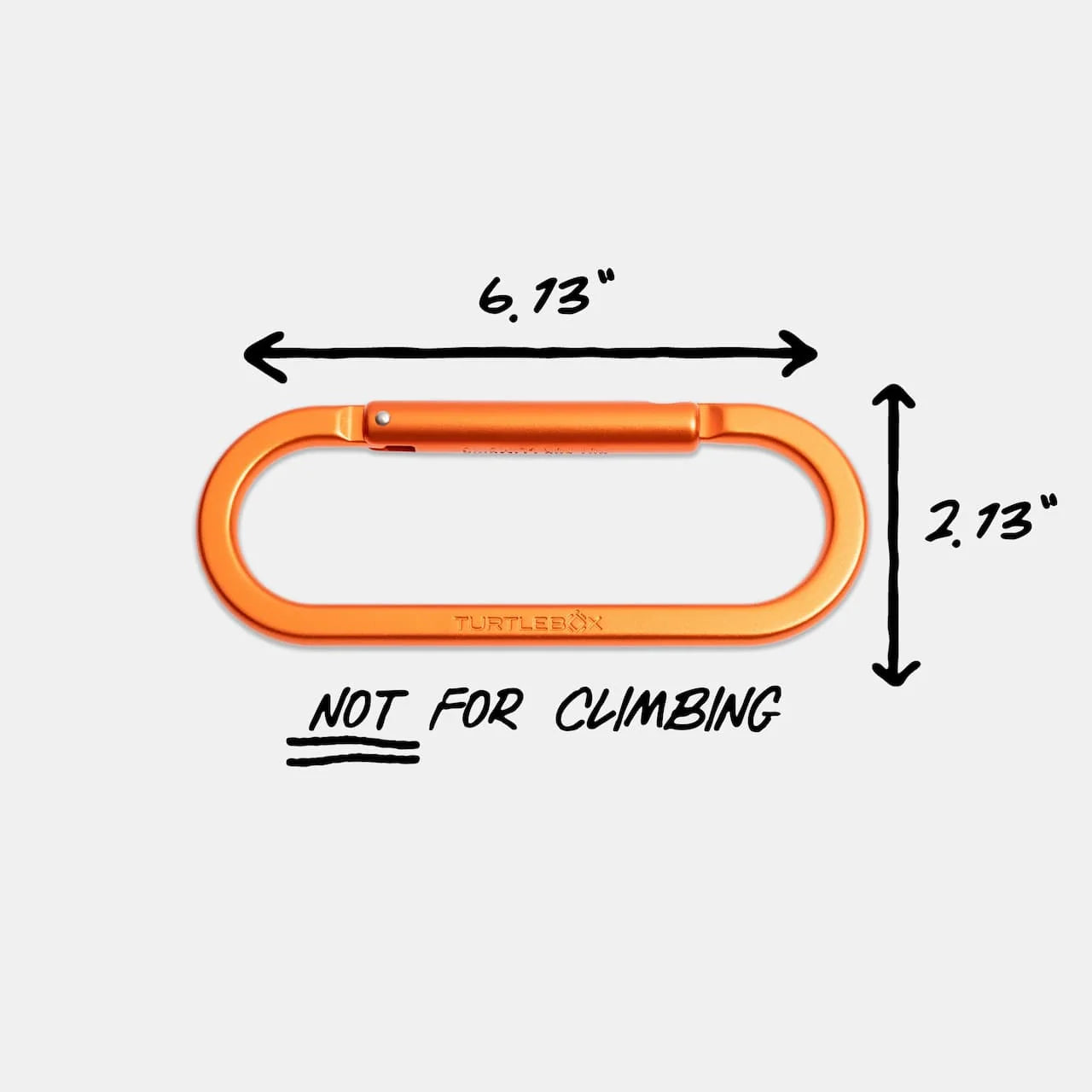 TURTLEBOX CARABINER - ORANGE 3