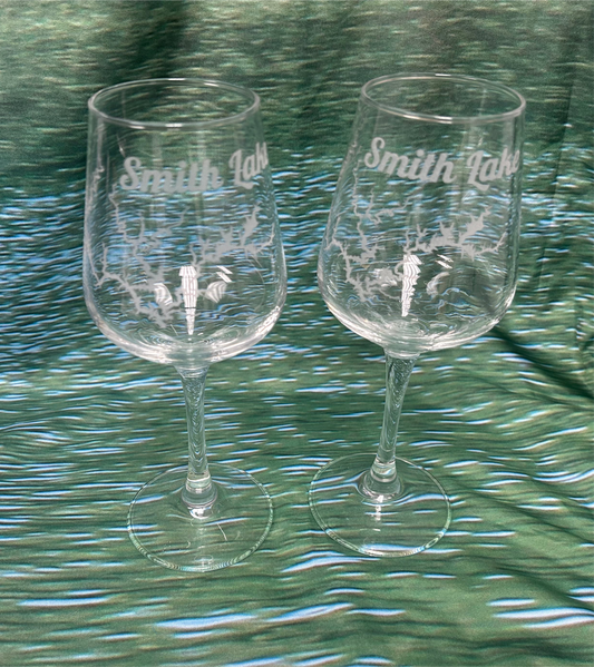 12oz Smith Lake Wine Glasses