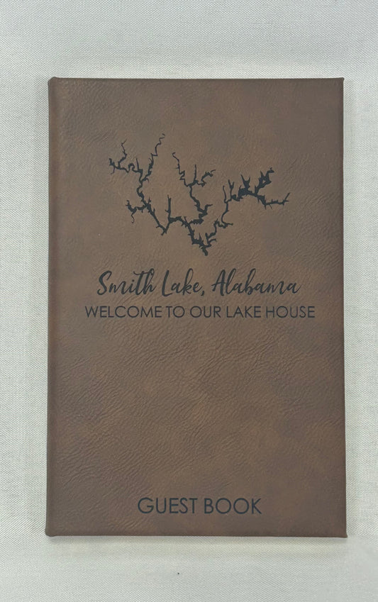 Smith Lake Alabama Vacation House Guest Book Journal