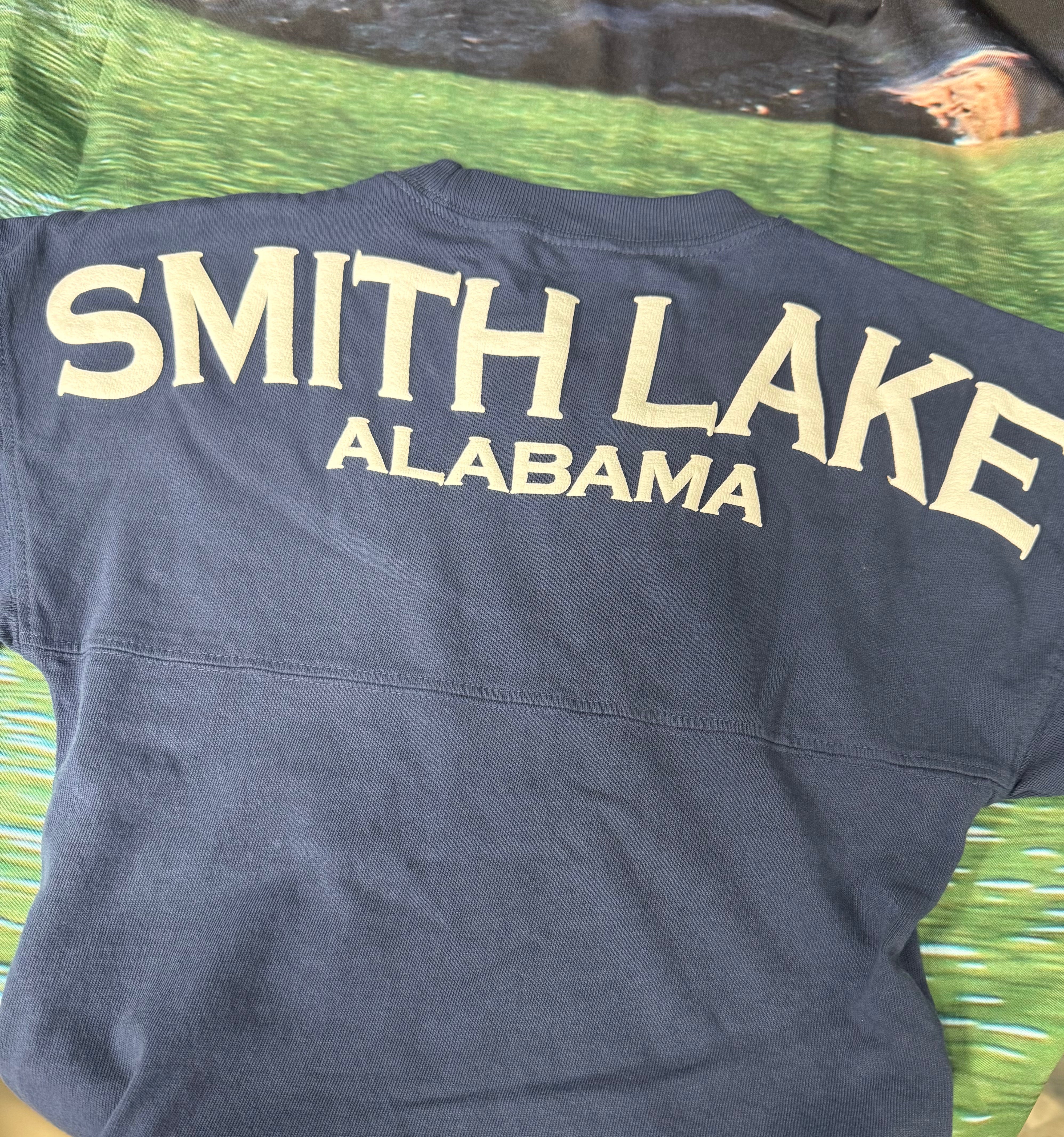 Smith Lake Long Sleeve V-Neck Shirts Moonlight Blue 3
