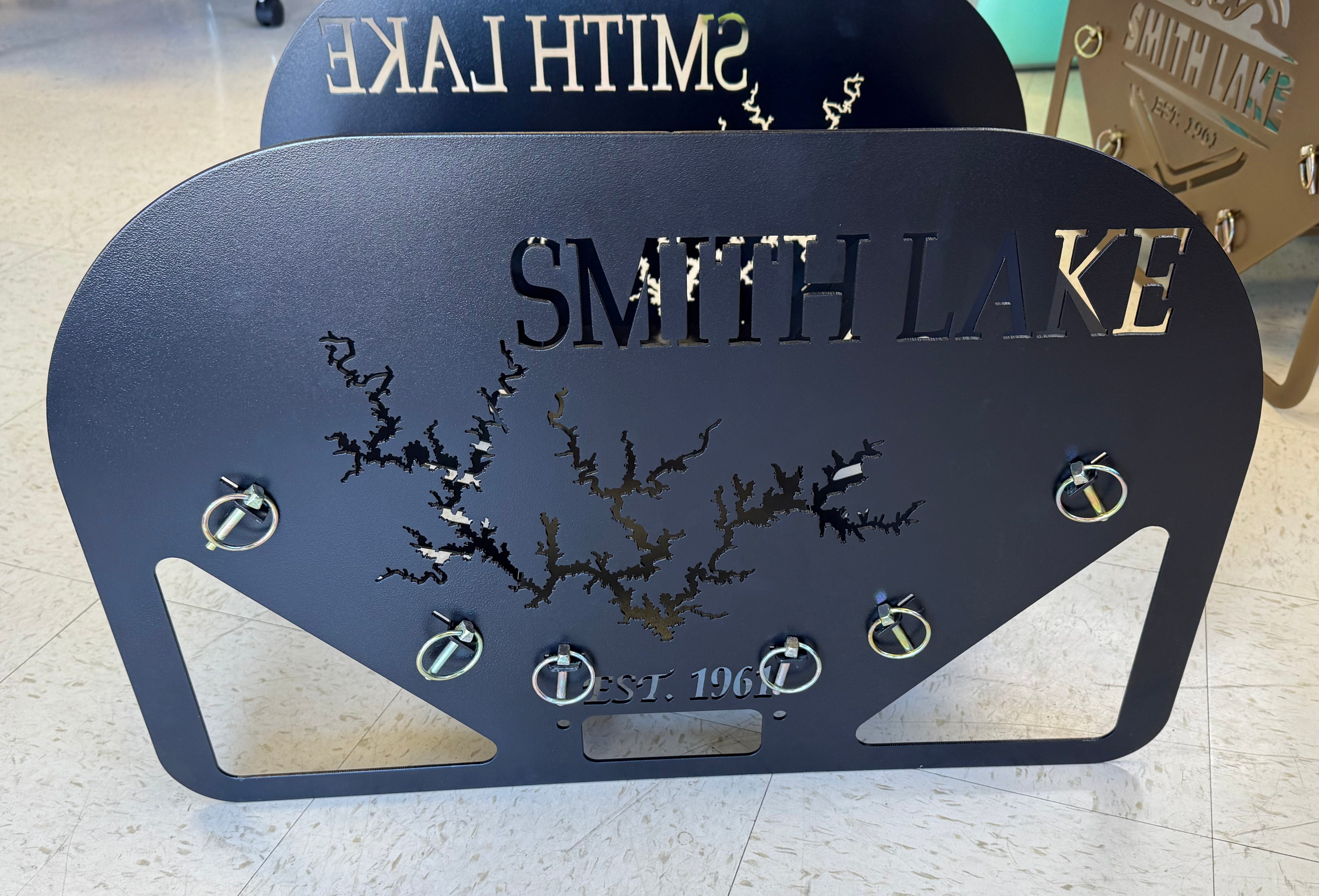 Wood Fire Pit - 20x27" Customizable and Packable 4