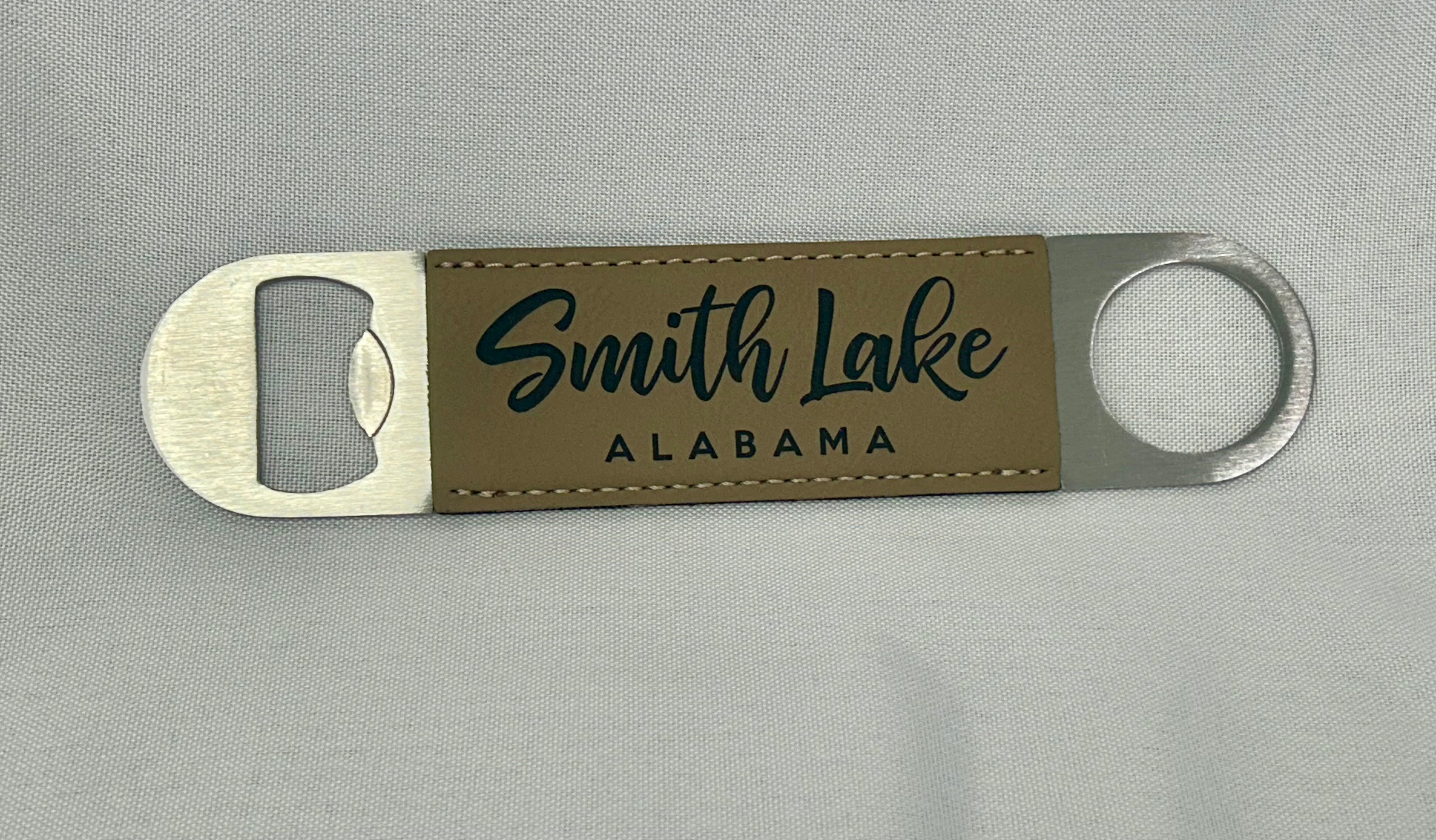 Smith Lake Bottle Opener - Leatherette