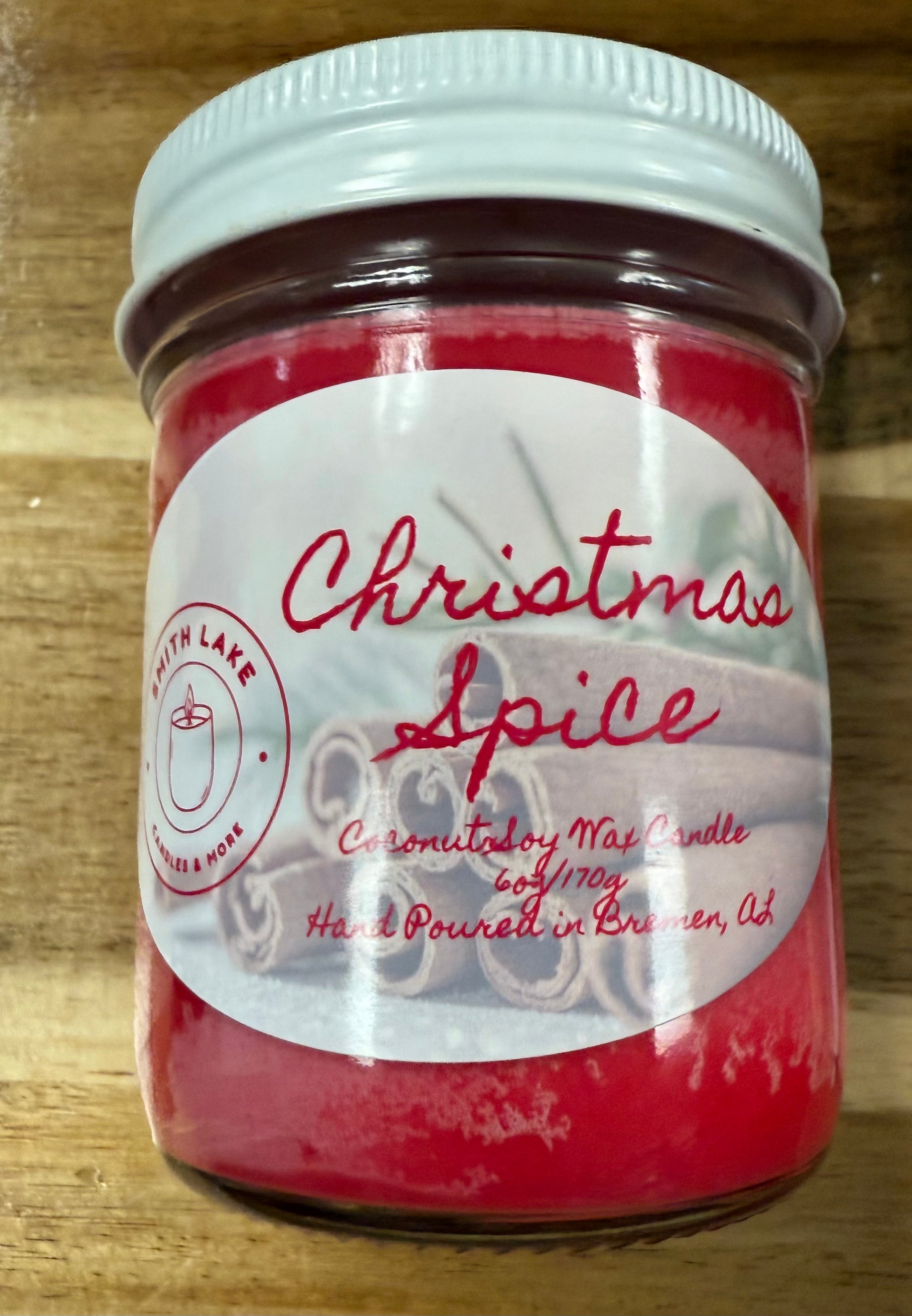 Christmas Spice Soy Wax Candle 6oz