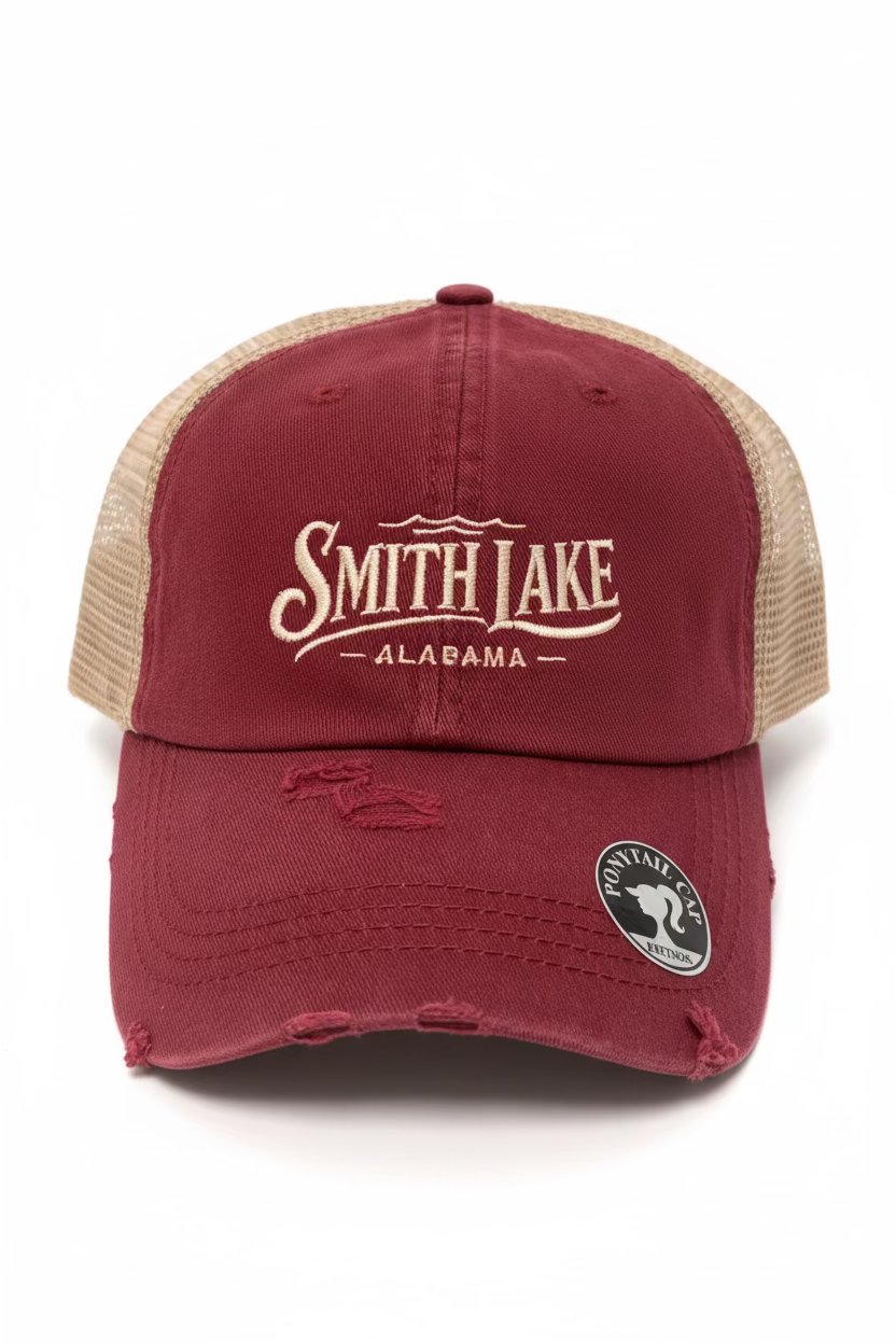 Smith Lake Ponytail Mesh Back Cap 2