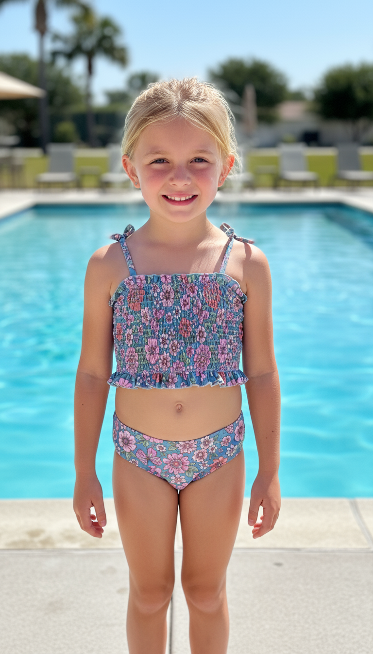 Kensie Girl Fashion Two Piece Swimsuit