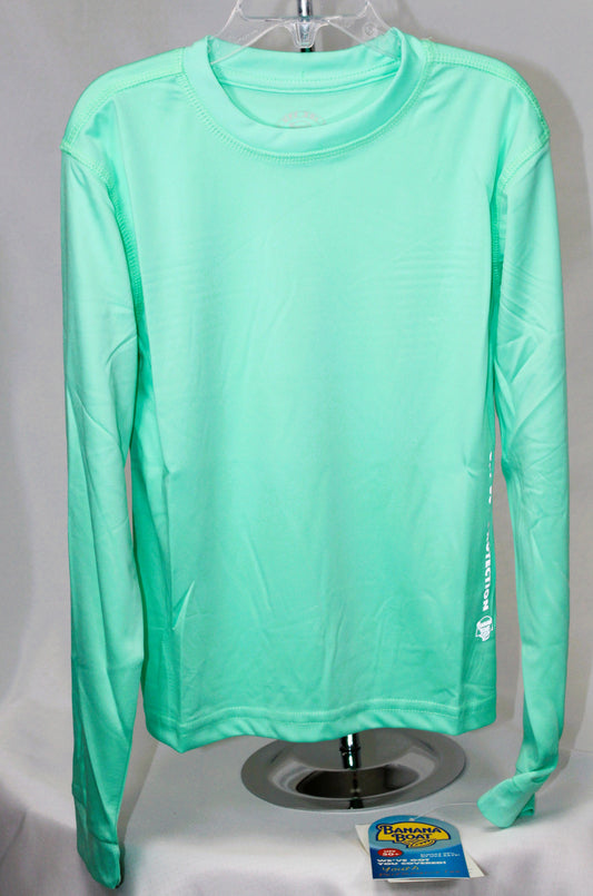 Banana Boat Girls Long Sleeved Rash Guard UPF 50+