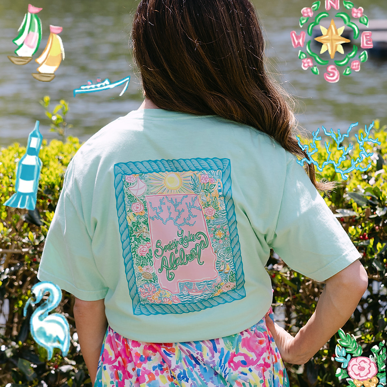 Sweet Home Smith Lake Tee by The Lake Co. 3