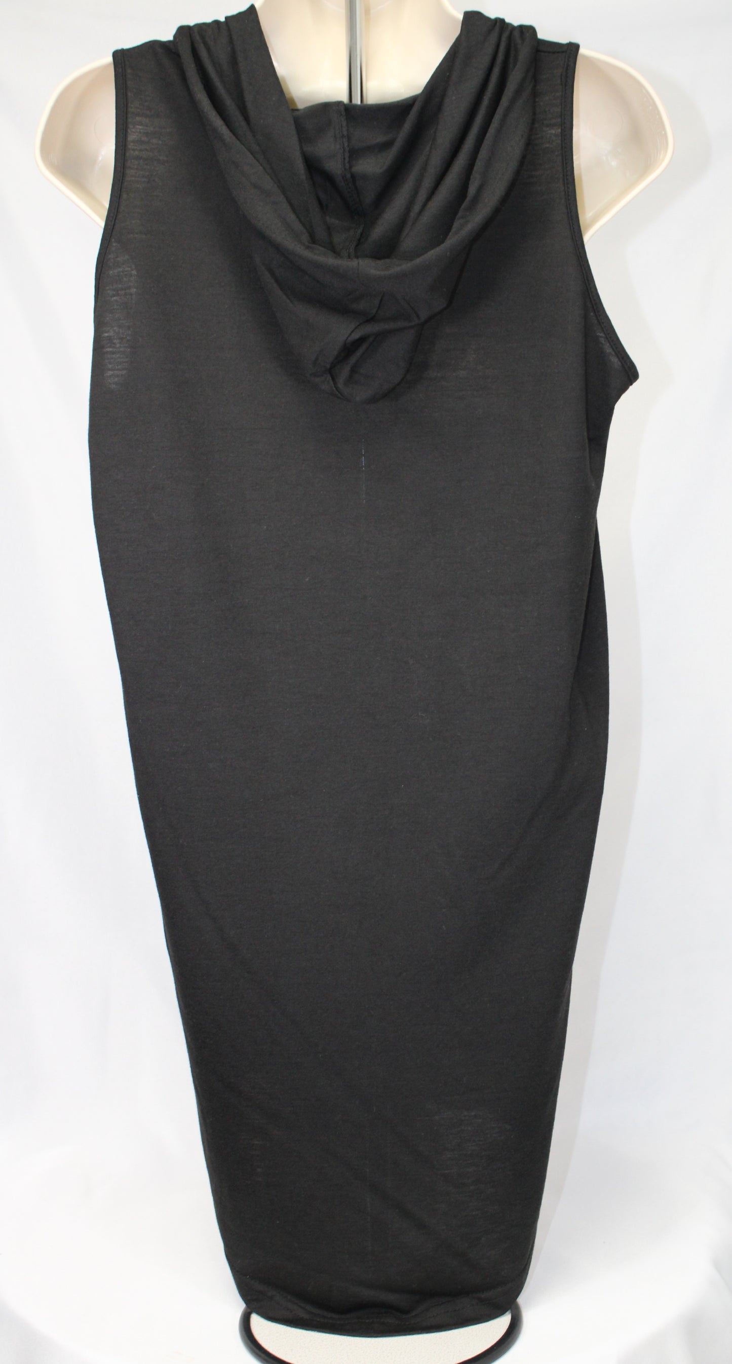 Current Mood Hooded Dress Cover up  - BLACK-SMITH LAKE
