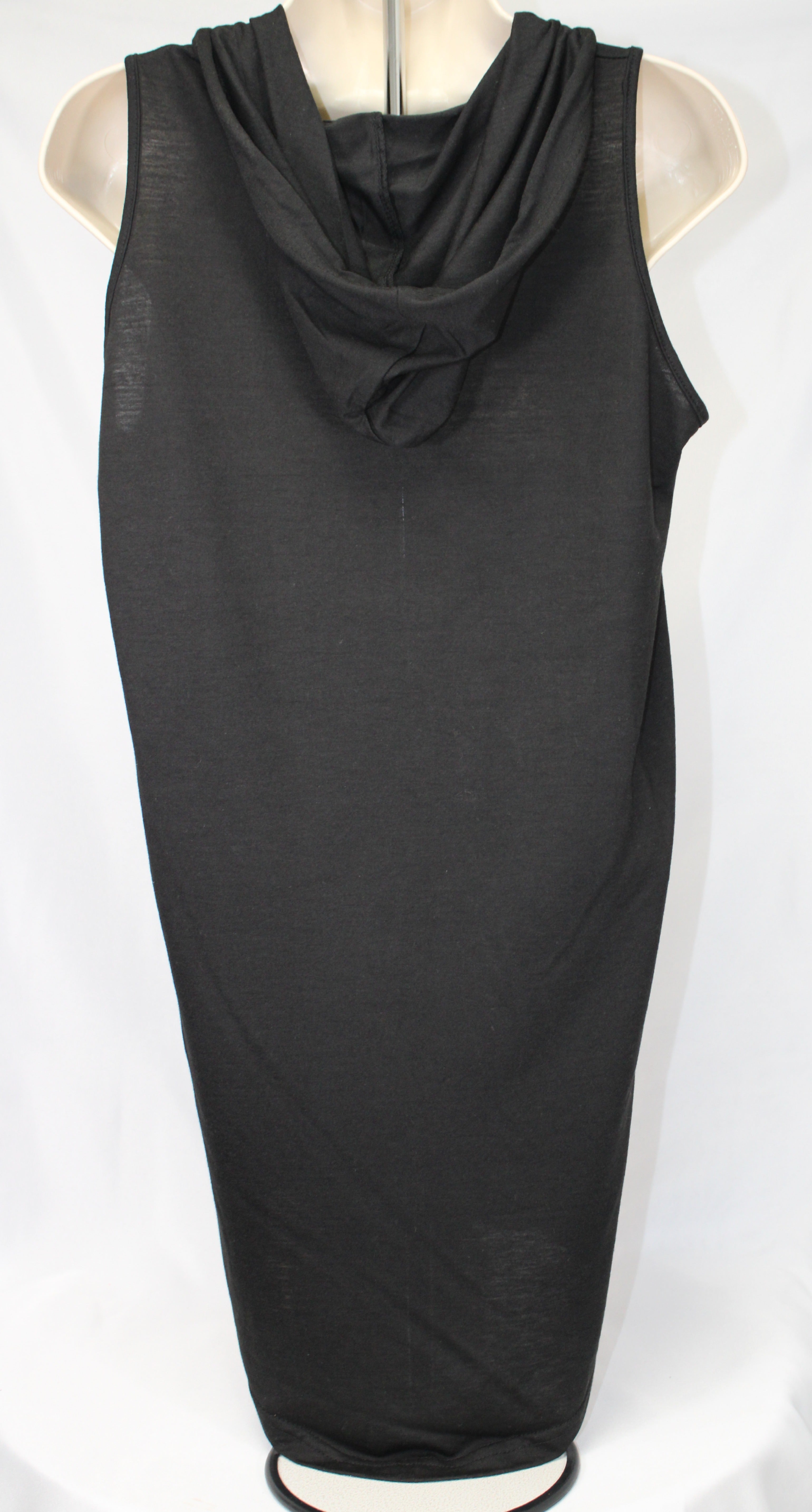 Current Mood Hooded Dress Cover up  - BLACK-SMITH LAKE 2