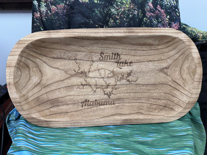 Smith Lake Display Wooden Dough Bowl 22.5 x 11.5