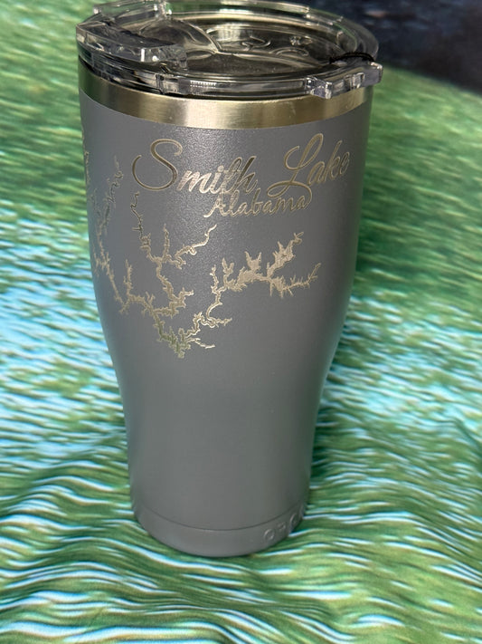 Smith Lake Engraved Tumblers