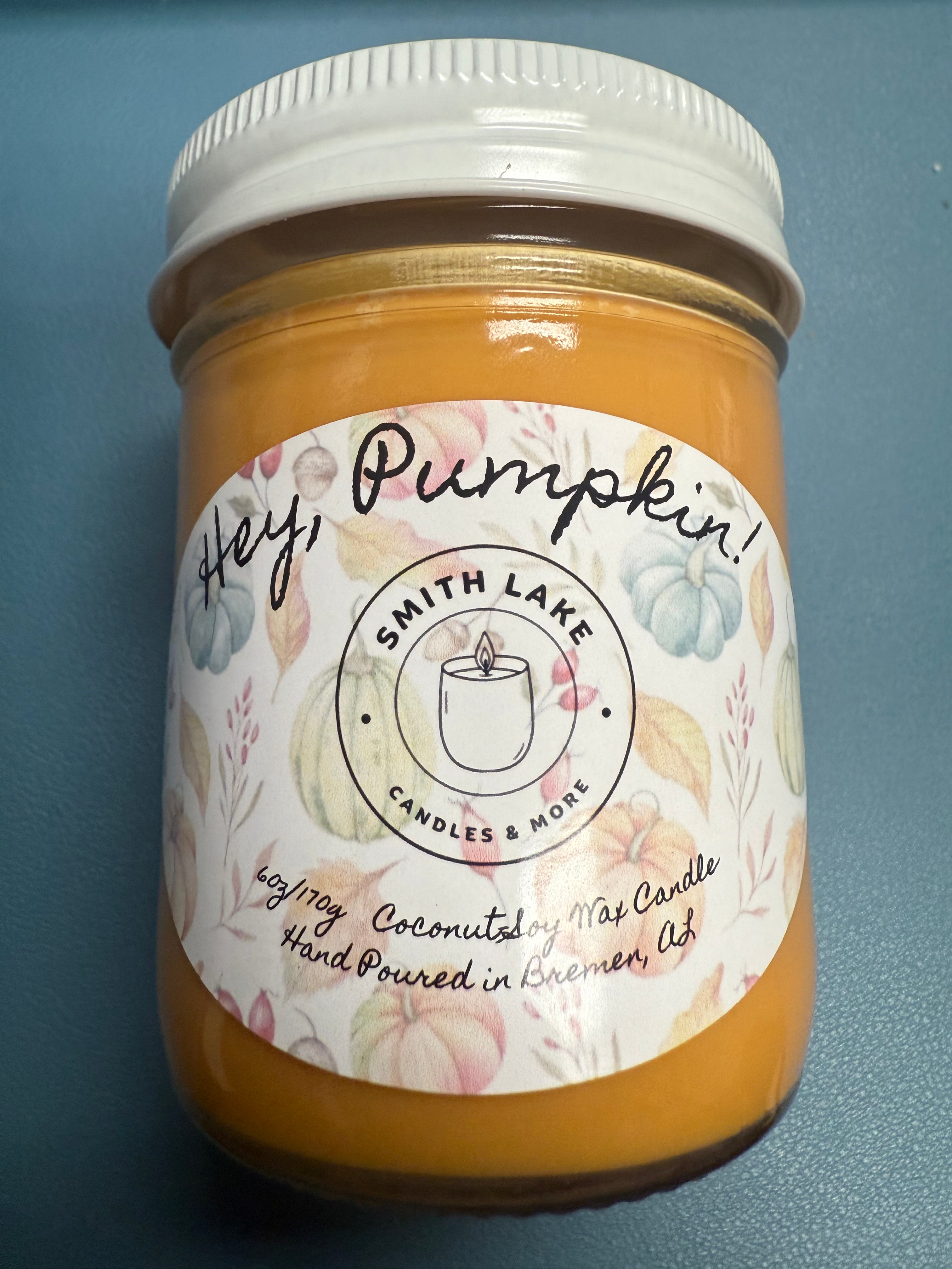 Hey Pumpkin Soy Wax Candle 6oz