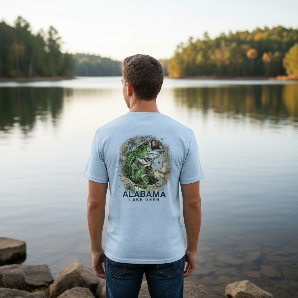 Bass Range - Alabama Lake Gear T-Shirt