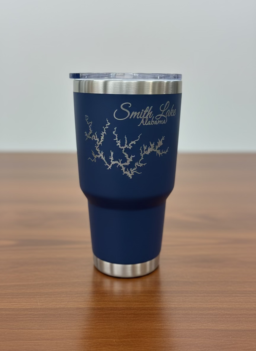 Smith Lake Engraved Tumblers