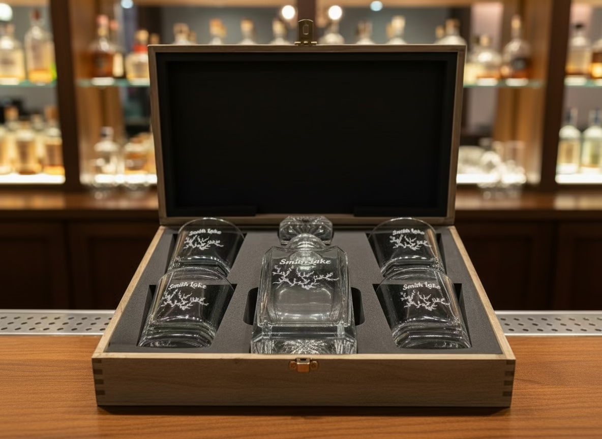 Smith Lake Decanter Set