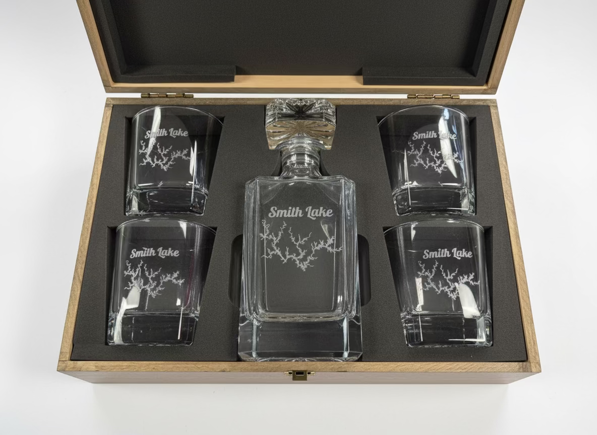 Smith Lake Decanter Set