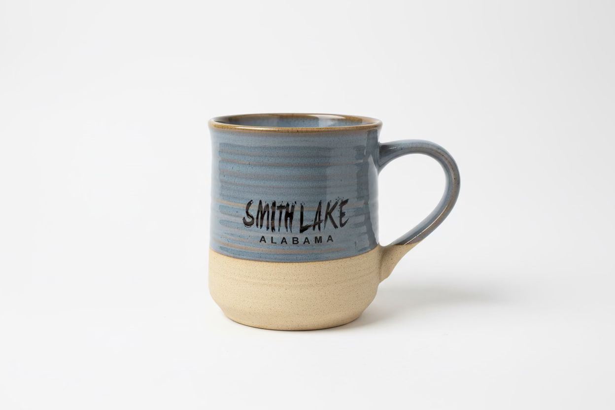 Smith Lake Coffee Mug Glazed Ceramic 18oz 3