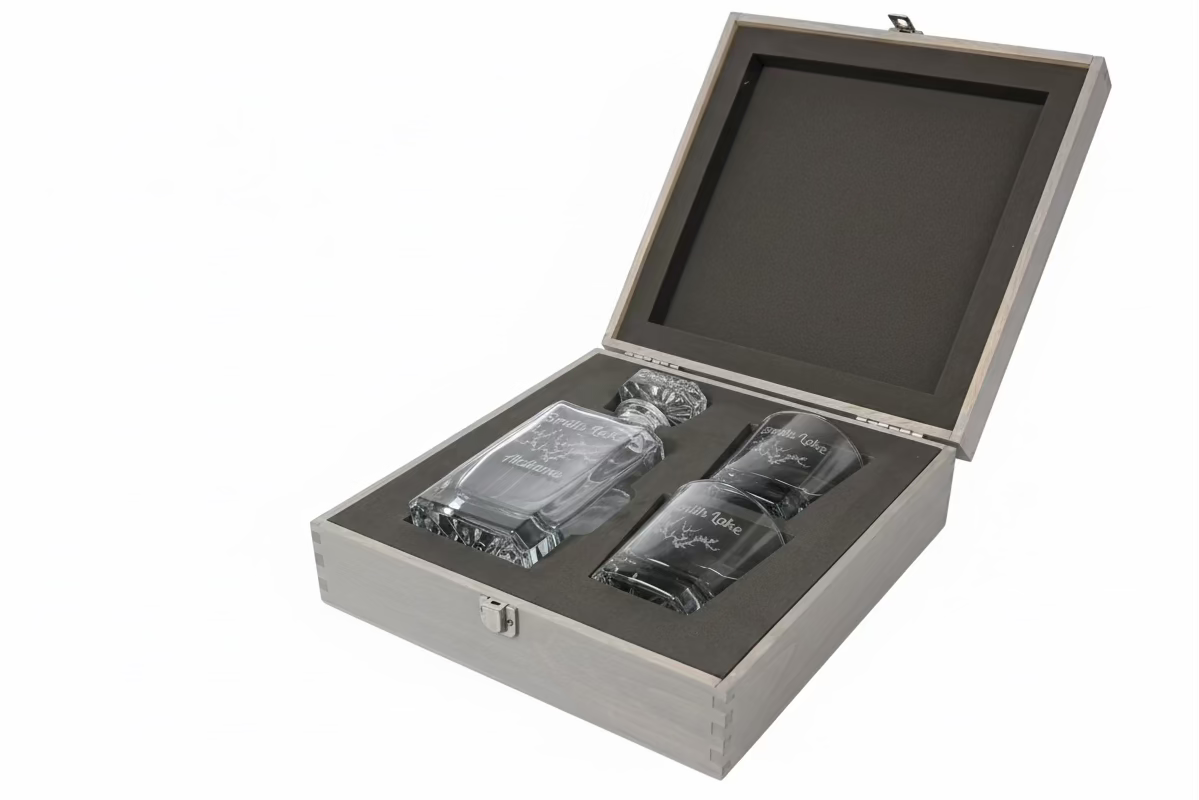 Smith Lake Decanter Set 6