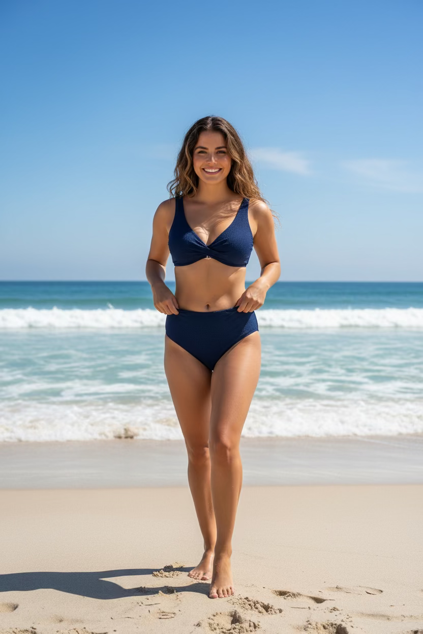 Women's Jacquard Two-Piece Swimsuit by Caribbean Sands