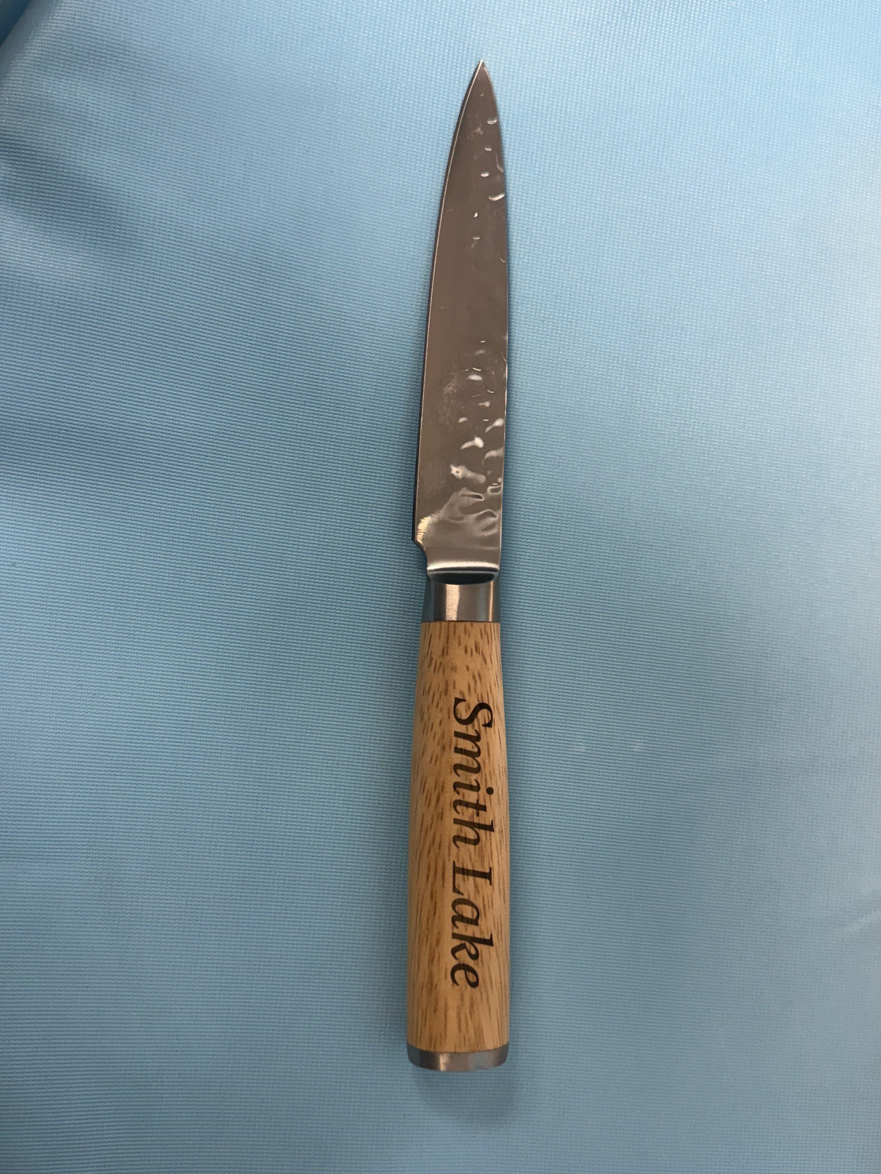 Custom Kitchen Knife Set with Magnetic Block Stand 4