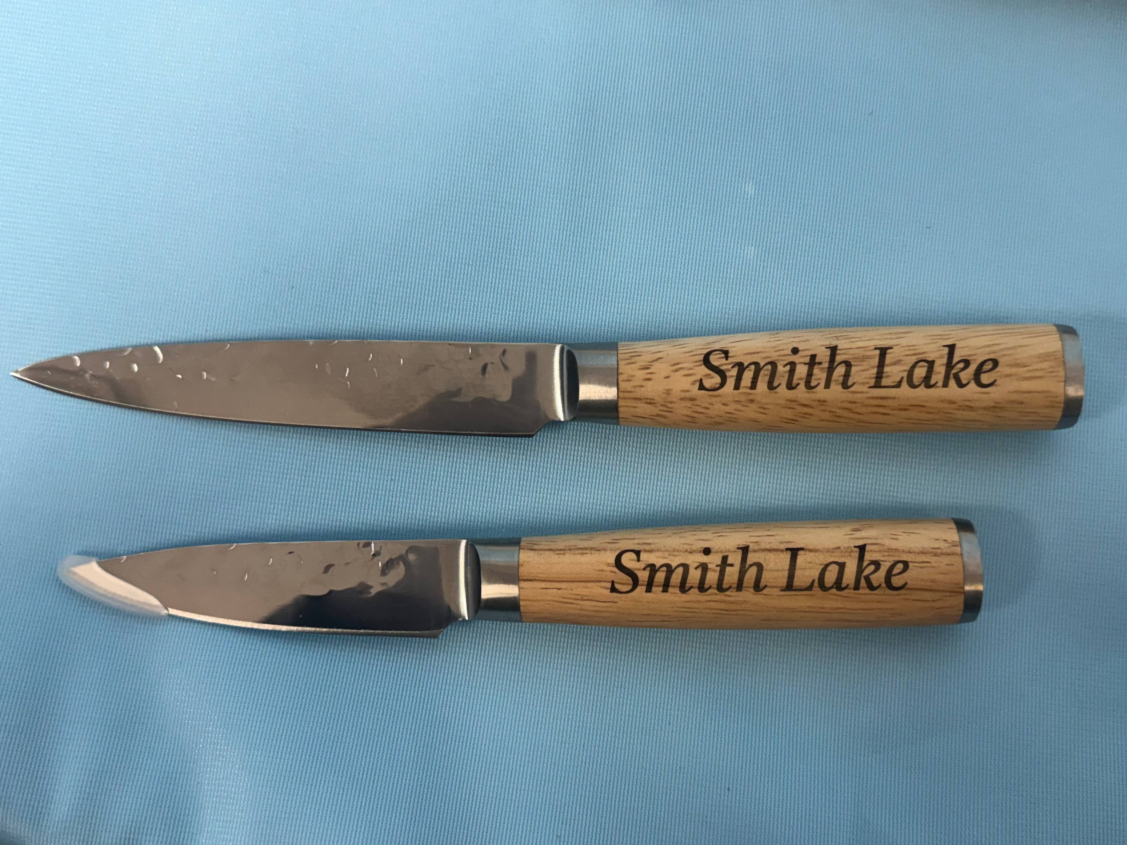 Custom Kitchen Knife Set with Magnetic Block Stand 5