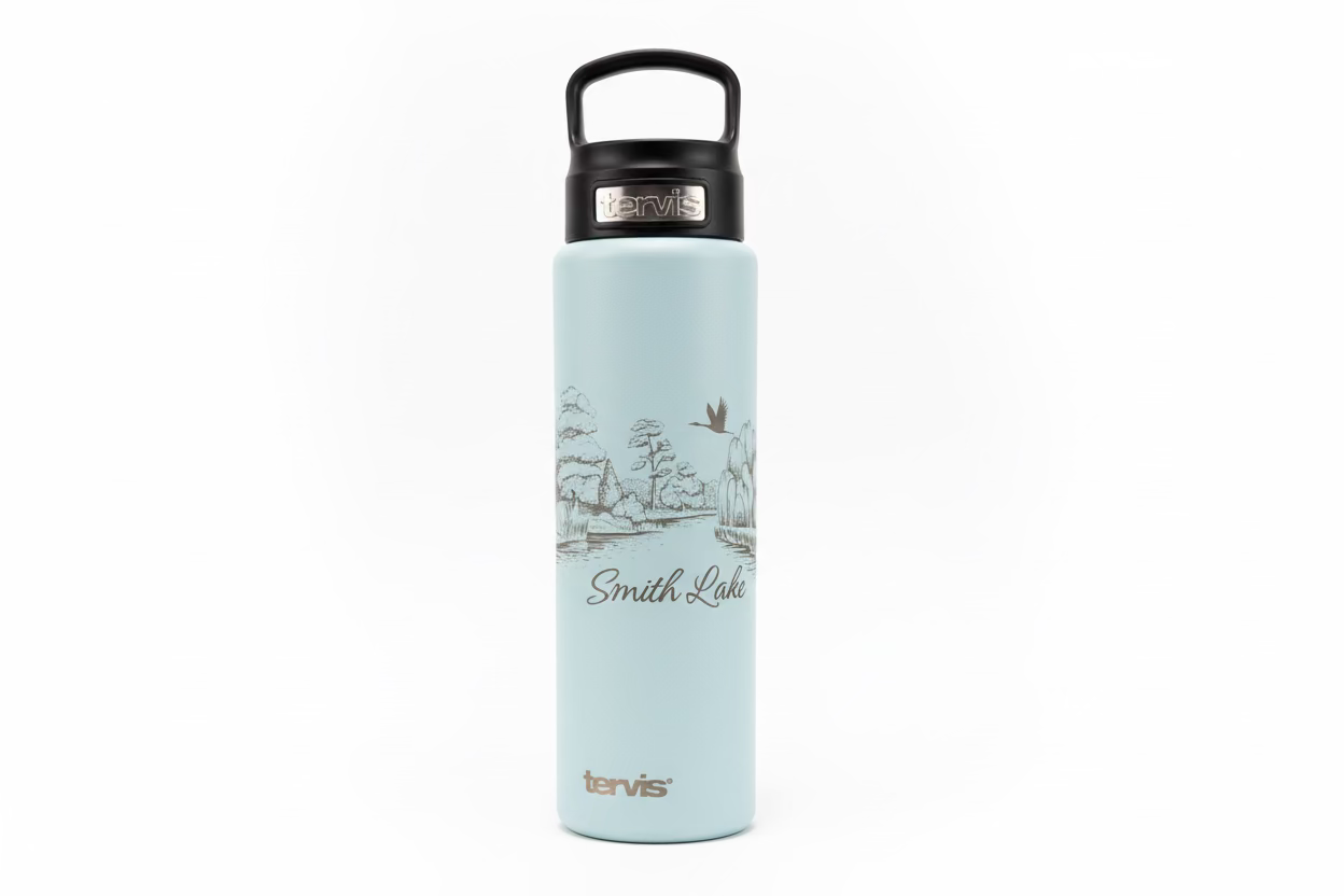 Tervis Smith Lake Stainless Steel Water Bottle 2