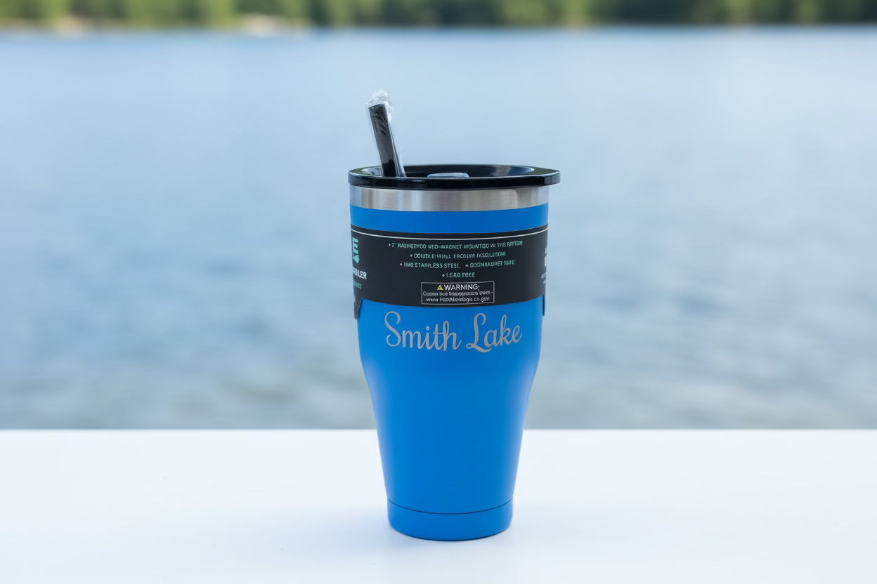 Smith Lake Bote 32oz Magnepod Tumbler 1